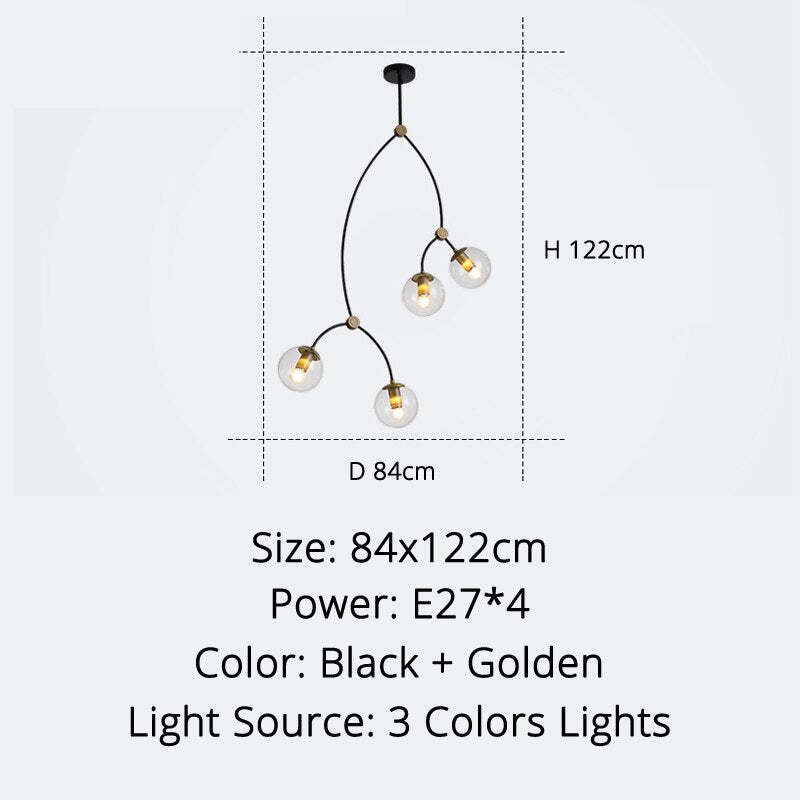 Valentina Minimalist Elegant Unique Branch Chandeliers, Living Room - Neutralighting