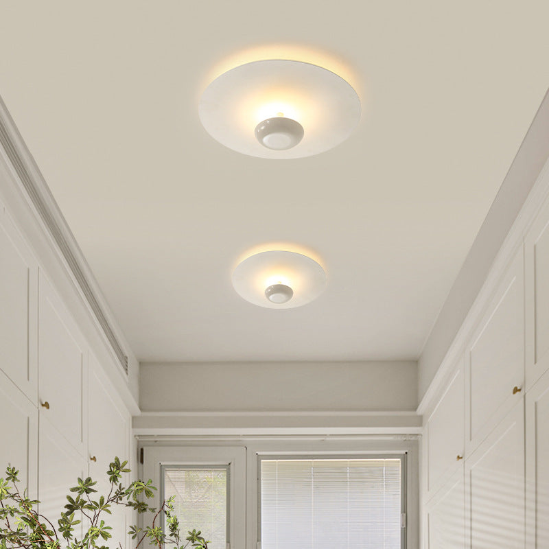 Arisha Flush Mount Ceiling Light White Living Room Bedroom - Neutralighting