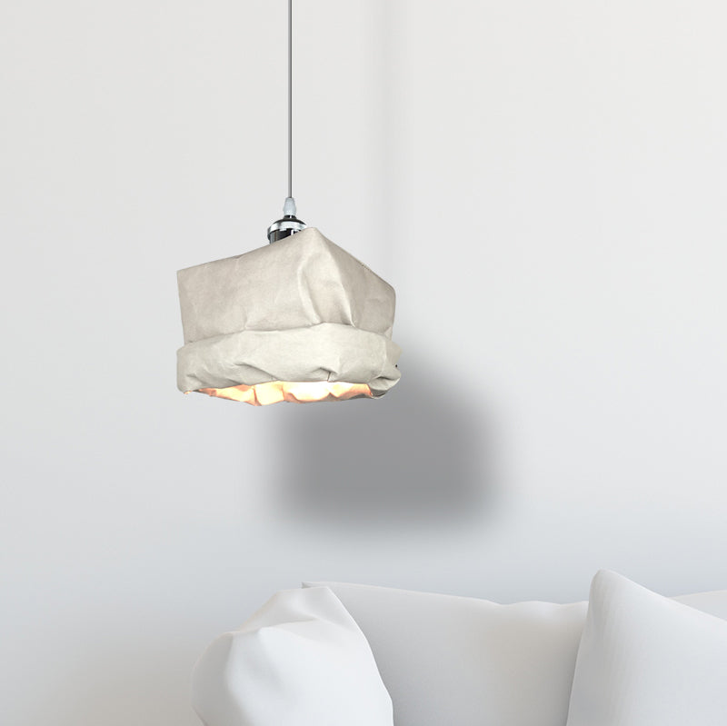 Valentina Vintage Cup Metal Paper Pendant Light Living Room Bedroom - Neutralighting