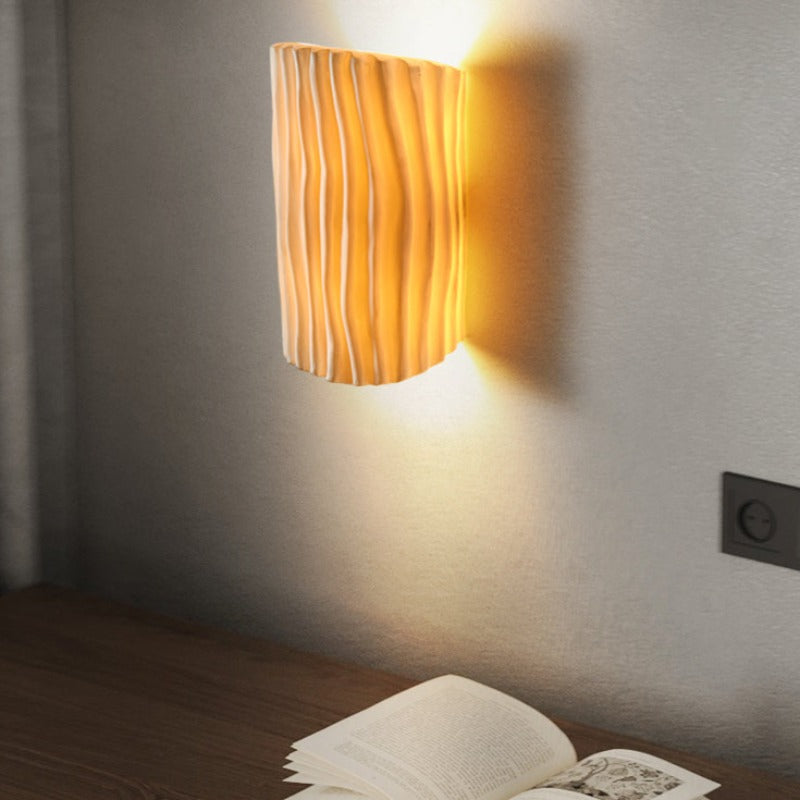 Valentina Retro LED Indoor Wall Lamp White/Grey/Orange/Green Bedroom - Neutralighting