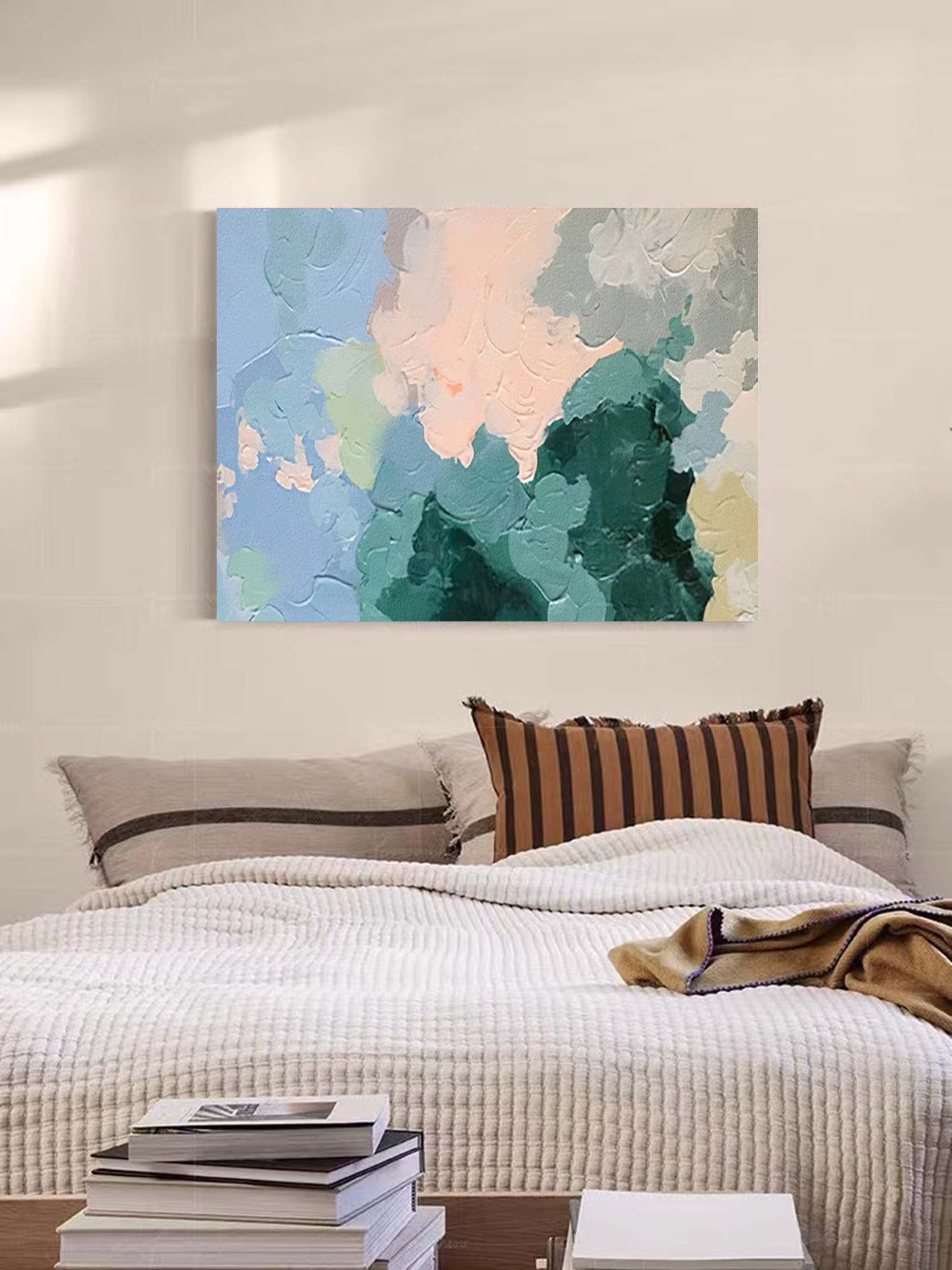 Abstract Canvas Art AB099 - Neutralighting