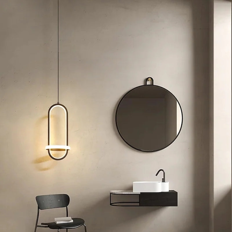 Arisha Modern Minimalist LED Ring Pendant Light Bedsides - Neutralighting