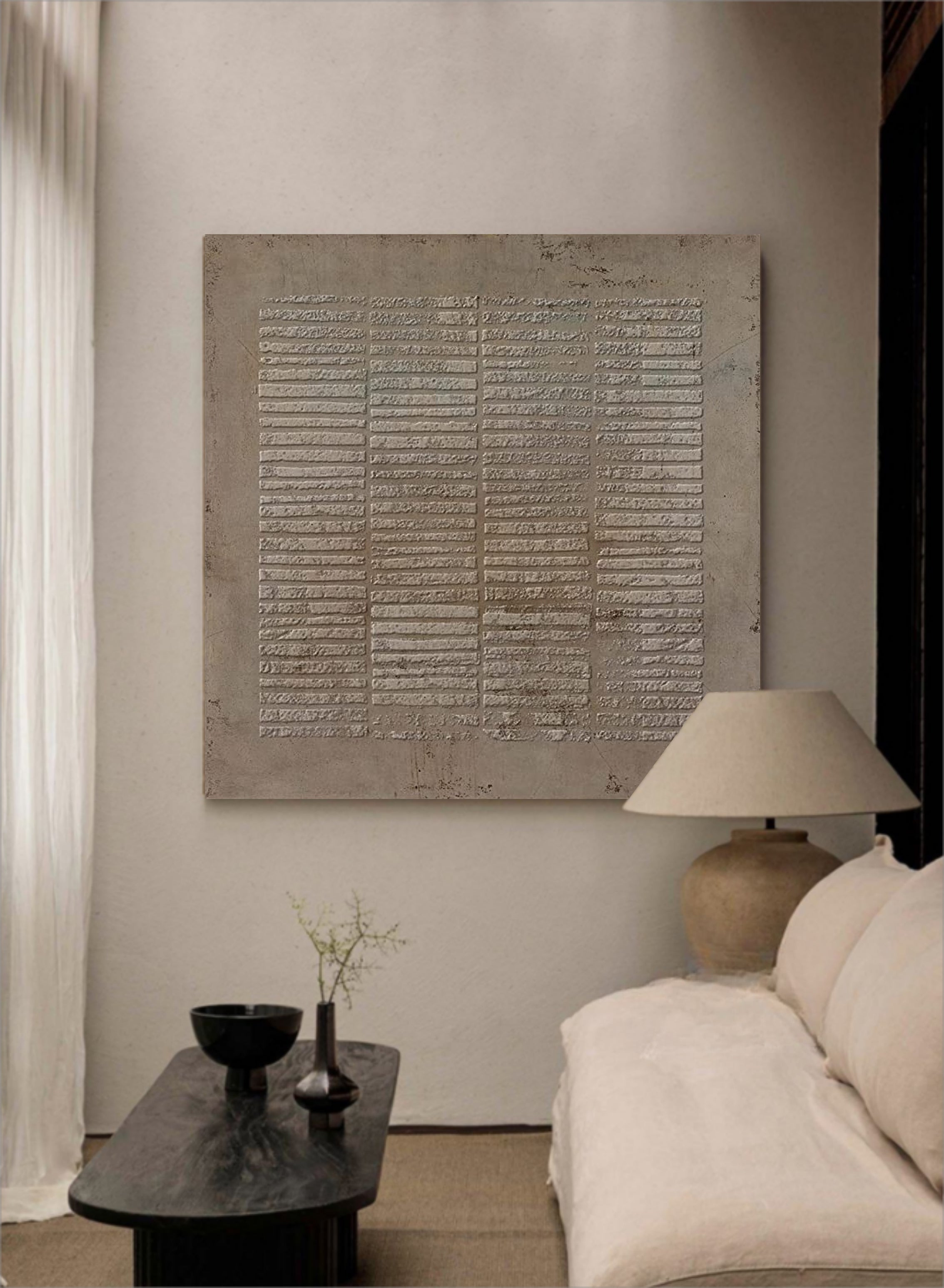 Wabi-Sabi Wall Art #TX012 - Neutralighting