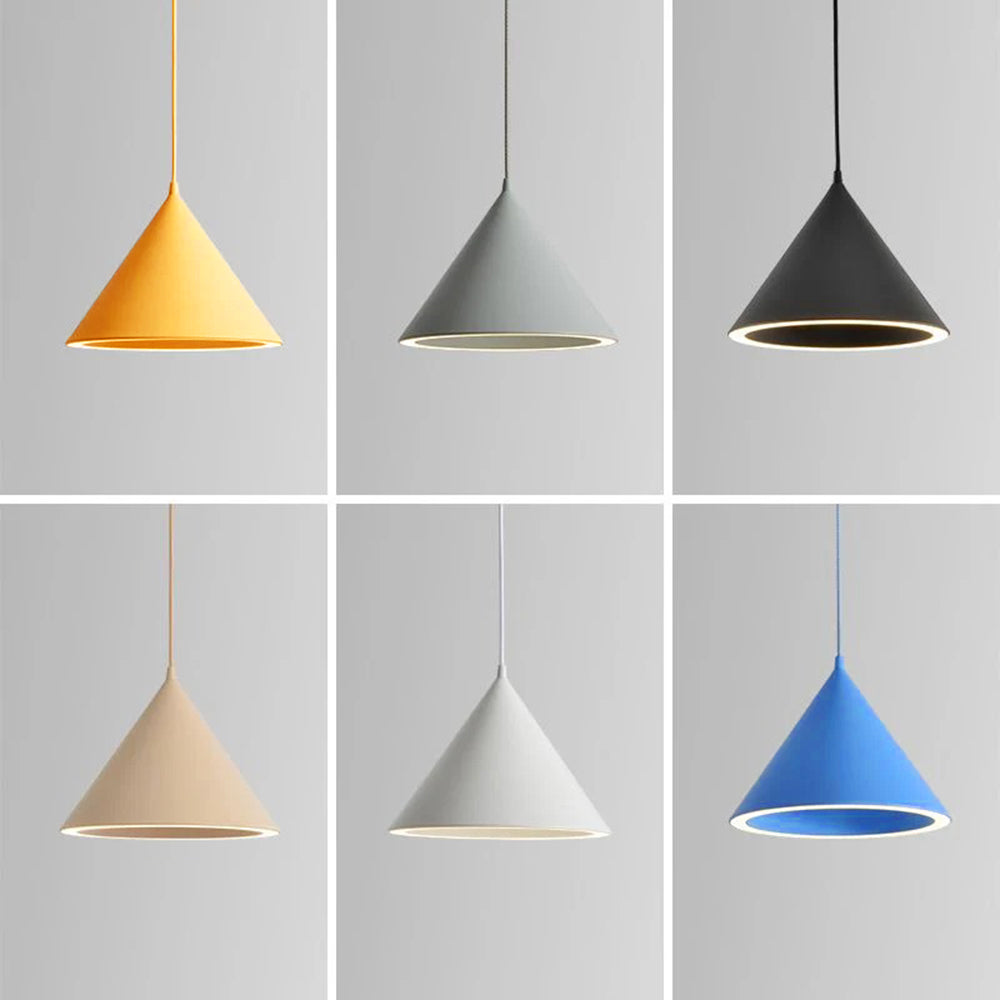 Aria Funnel-Shape Colourful LED Pendant Light - Neutralighting