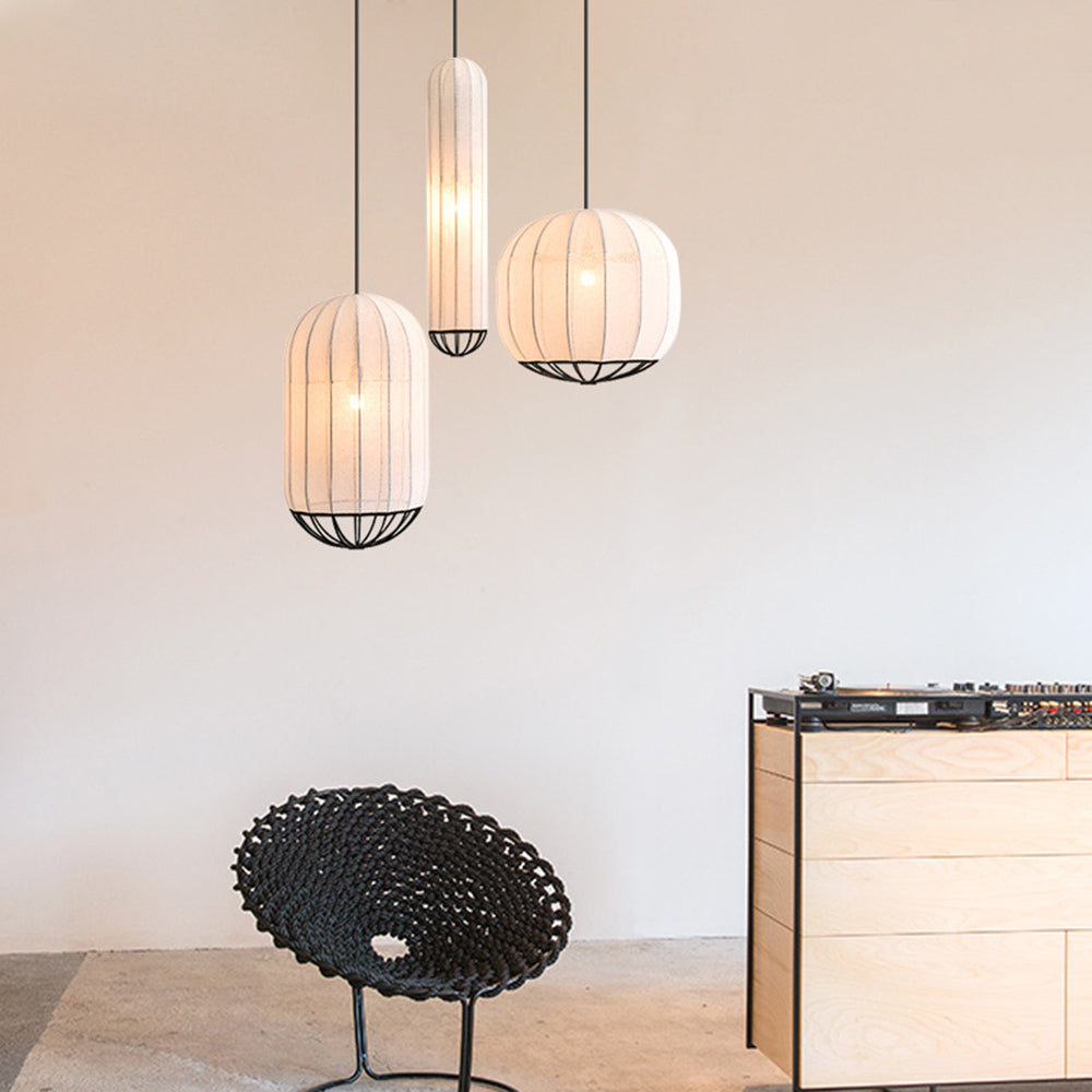 Ritta Pendant Light, Fabric - Neutralighting