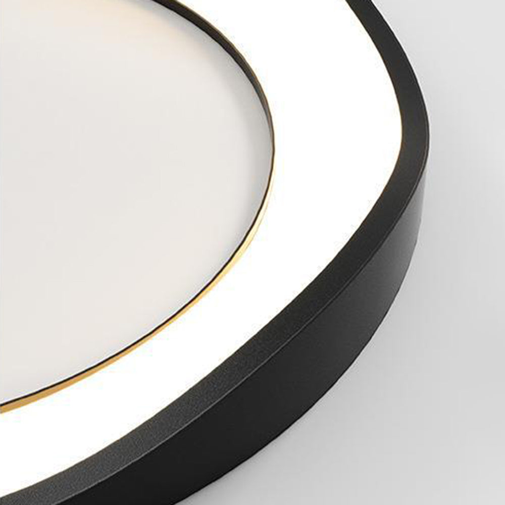 Arisha Pendant Light Rond Modern, Black/White, Dining Room - Neutralighting