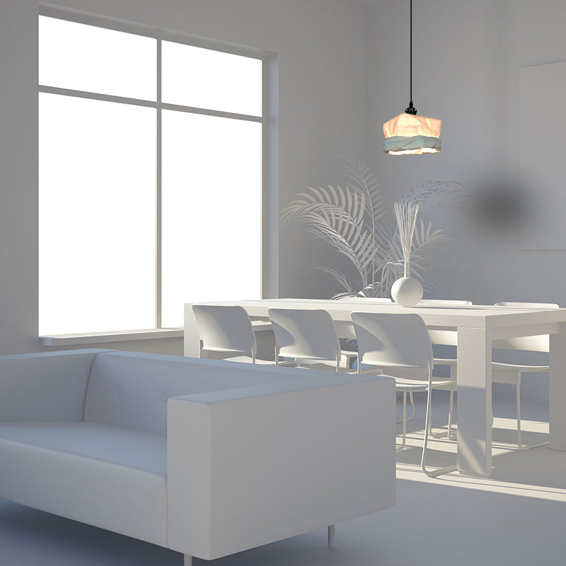 Valentina Vintage Cup Metal Paper LED Pendant Light Living Room Bedroom - Neutralighting