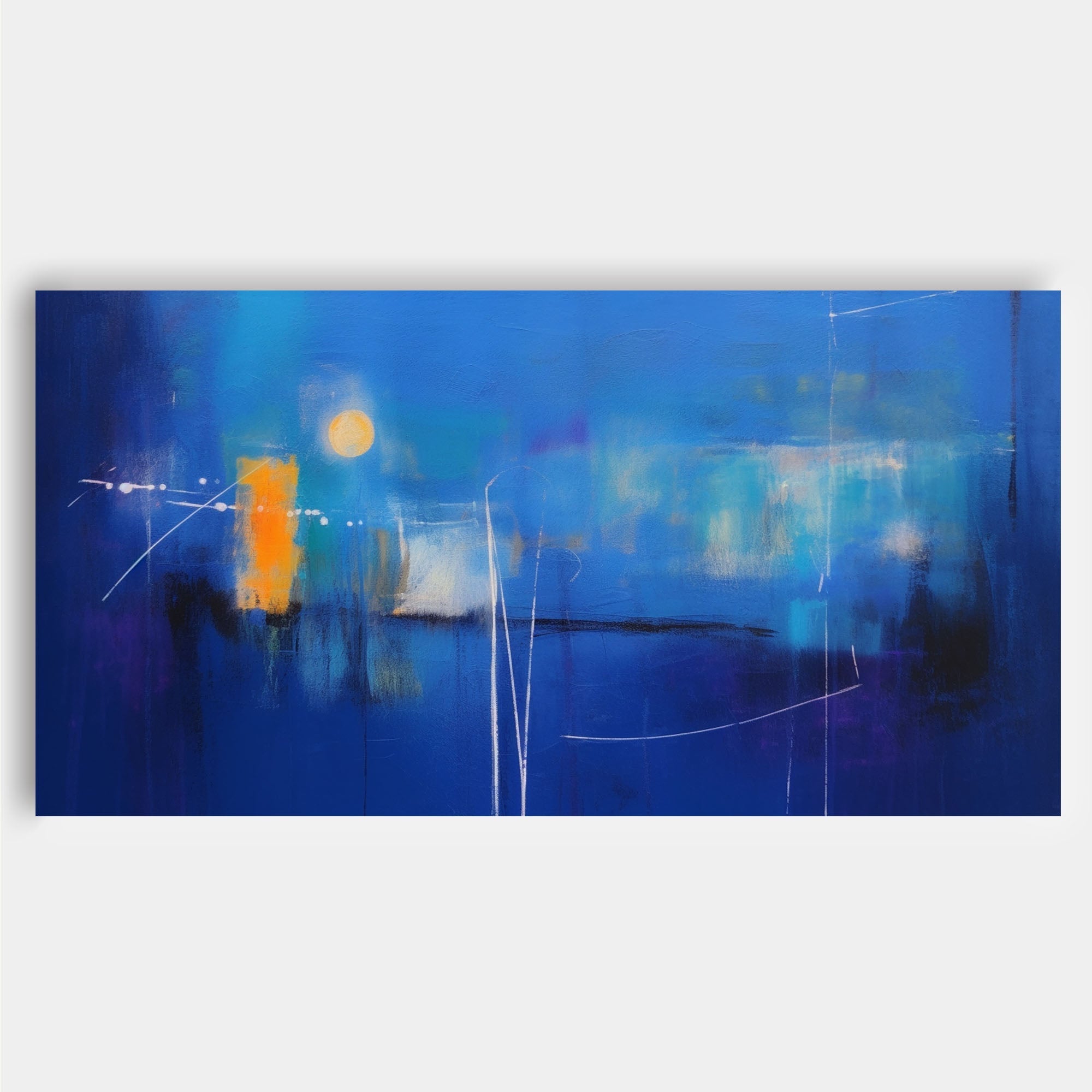 Abstract Canvas Art AB211 - Neutralighting