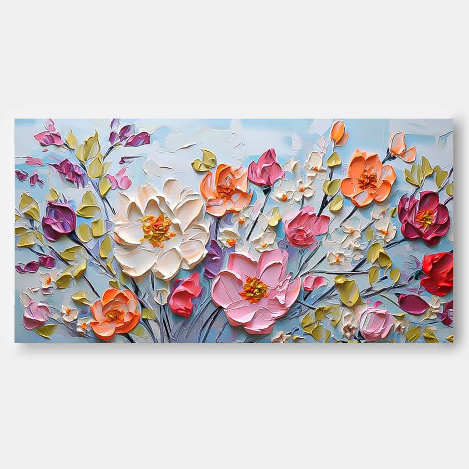 Flower Canvas Art #FL076