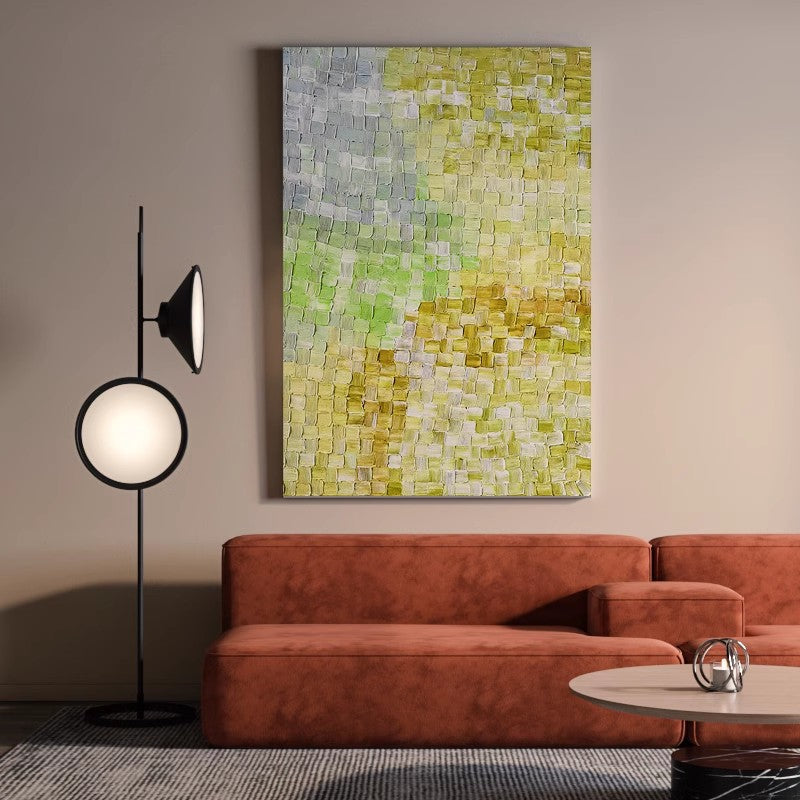 Wall Art Abstract Impasto Elegant Natural