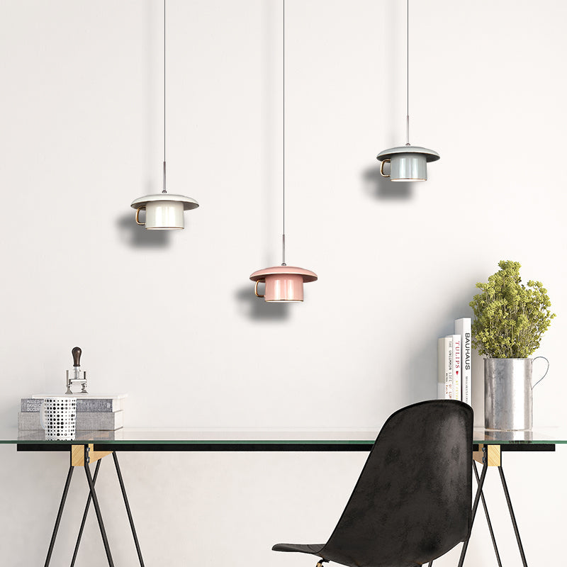 Valentina Urban Cup Ceramic LED Pendant Light Living Room - Neutralighting