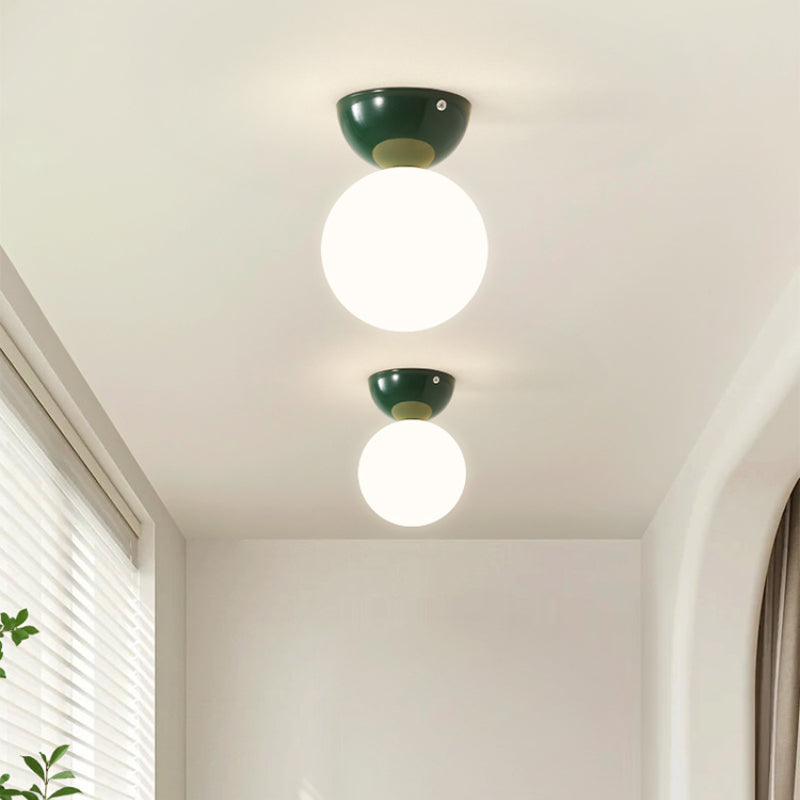 Valentina Modern Flush Mount Ceiling Light Metal Glass Bedroom - Neutralighting