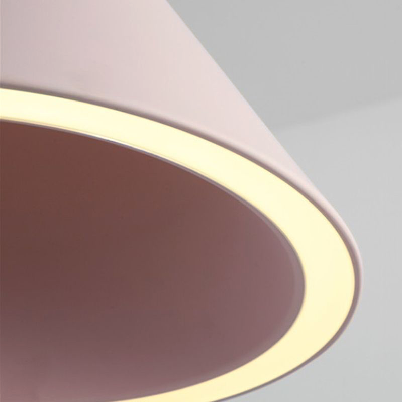 Aria Funnel-Shape Colourful LED Pendant Light