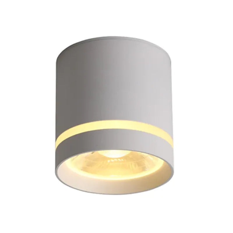 Aria Ceiling Light Mini Modern, White/Black, Bedroom/Living Room - Neutralighting