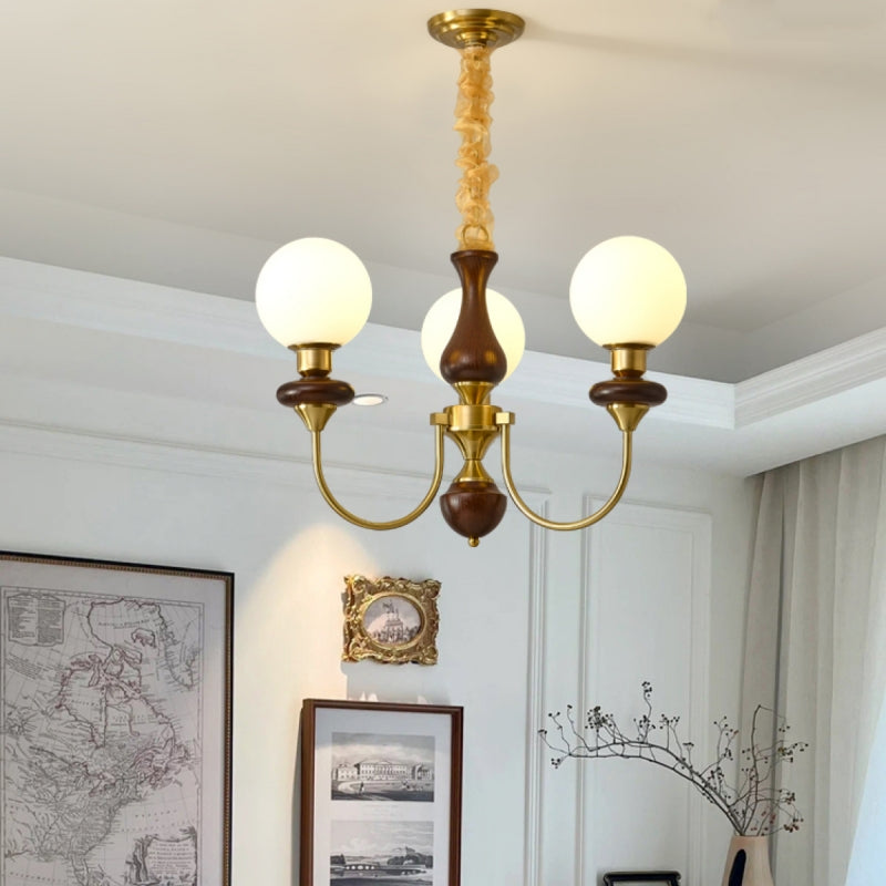 Silva Modern Luxury Decorative LED Chandelier Gold Metal Living Room - Neutralighting