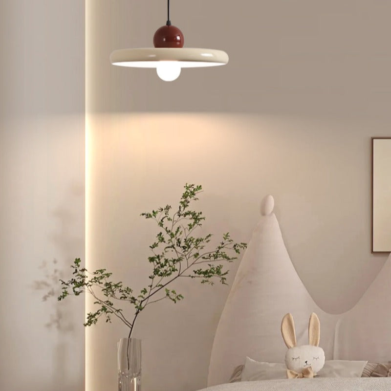 Arisha Modern Decorative LED Pendant Light Pink Metal Living Room - Neutralighting