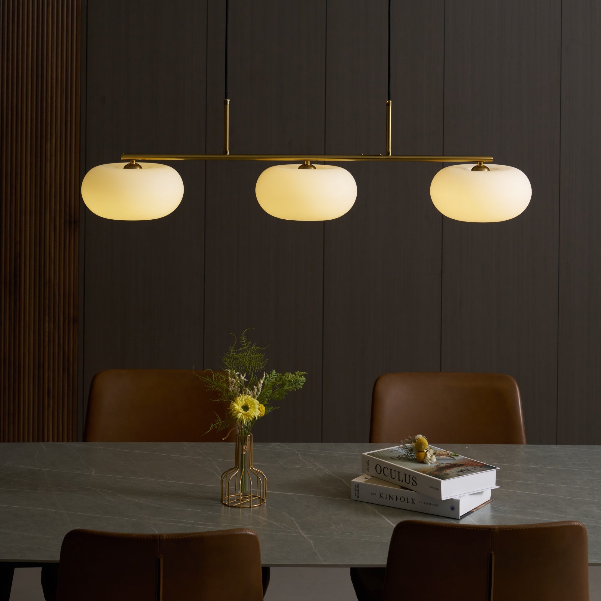 Candy Cream Cluster Pendant Light 3 Heads