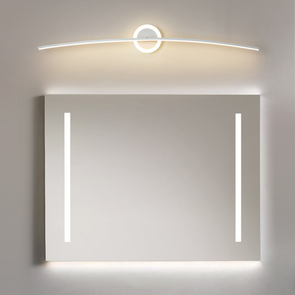 Arisha Modern Linear Metal Wall Lamp, White - Neutralighting