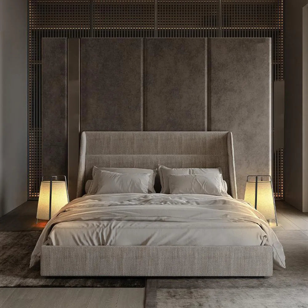 Ritta Modern Minimalist Fabric Floor Lamp, S/L - Neutralighting