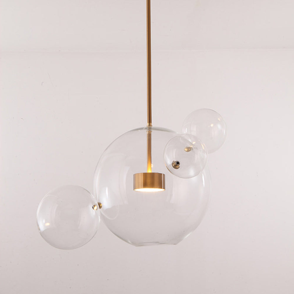 Valentina Modern Bubble Cluster Pendant Light Gold