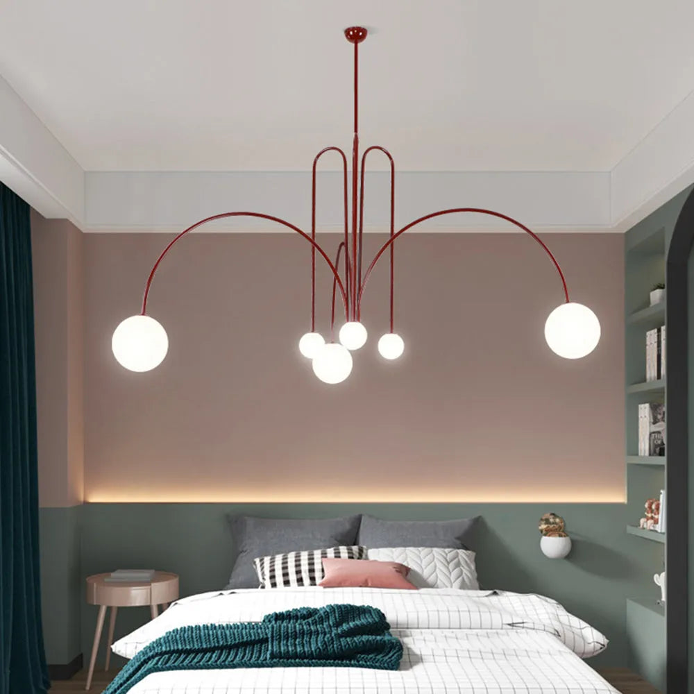 Monica Pendant Light Double Layer Glass Bubble - Neutralighting