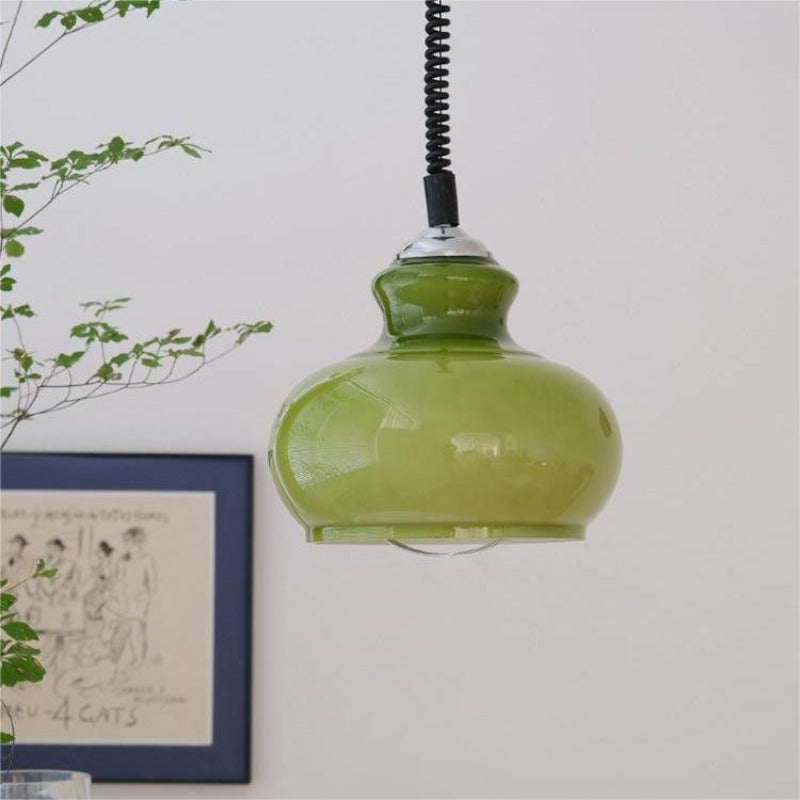 Valentina Retro Simple Pendant Light Living Room Green Living Room - Neutralighting
