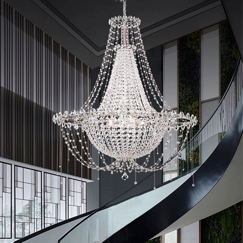 Kristy Chandelier Italian Crystal - Neutralighting
