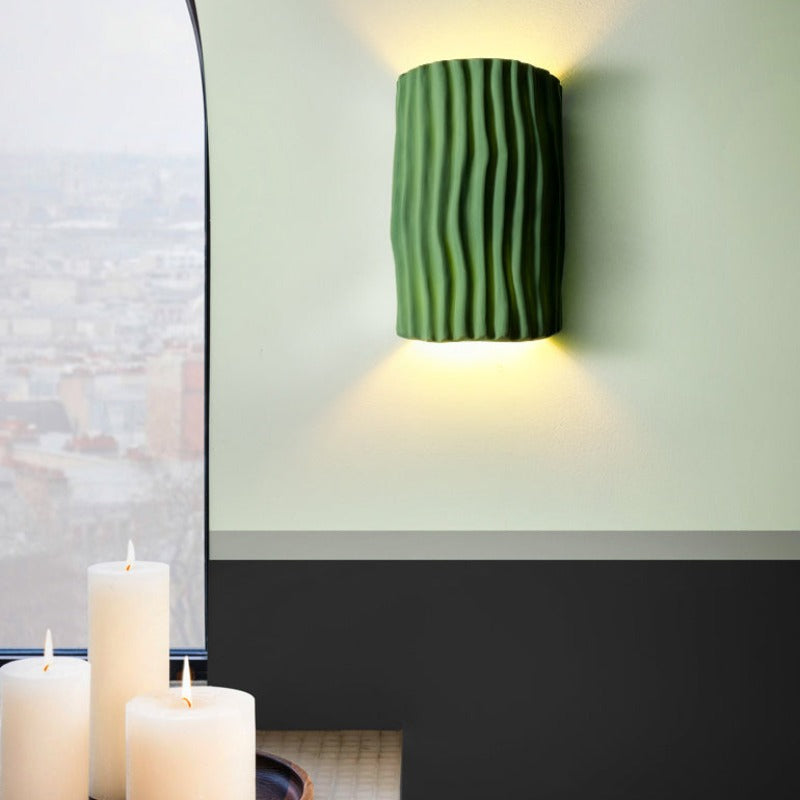 Valentina Retro LED Indoor Wall Lamp White/Grey/Orange/Green Bedroom - Neutralighting