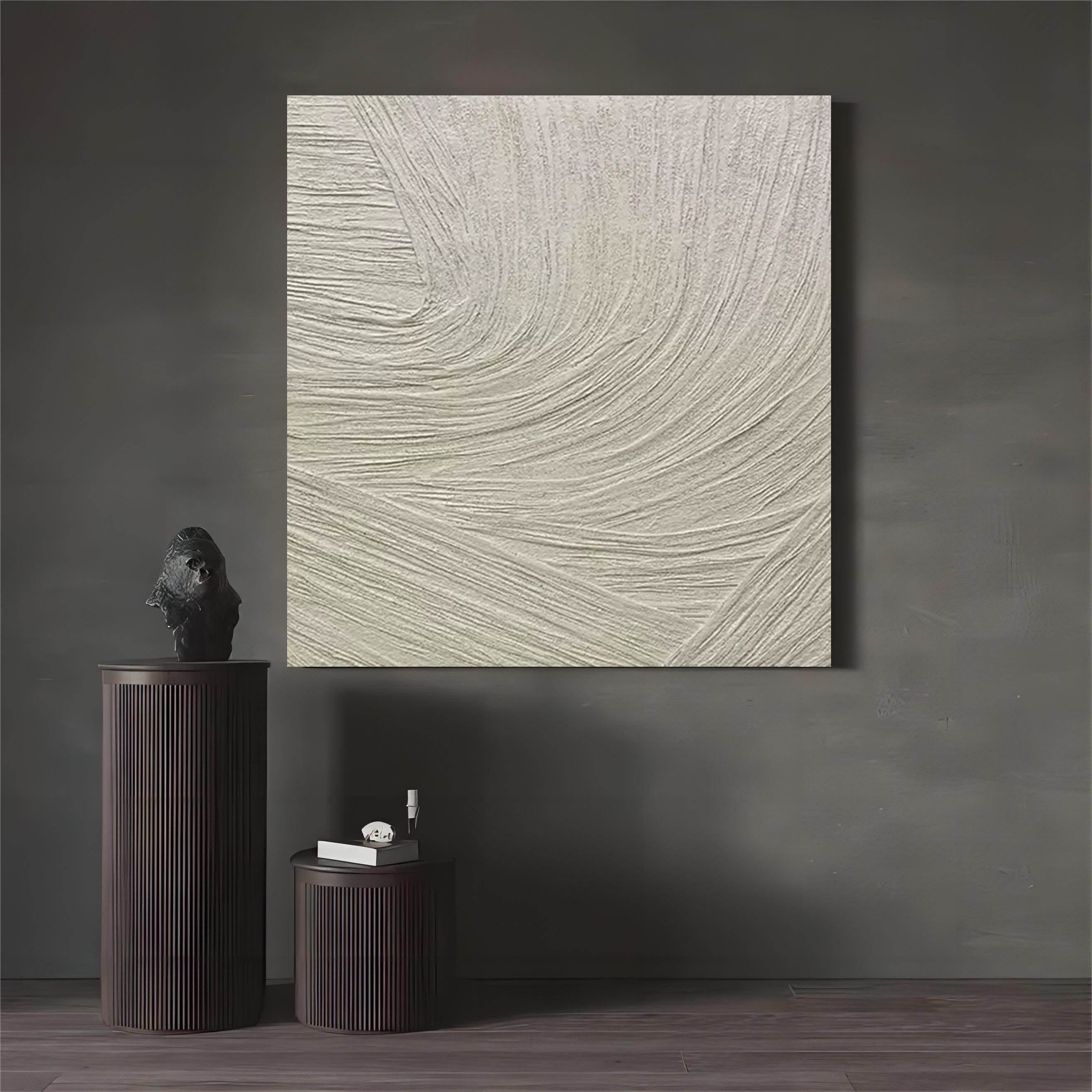 Plaster Art Texture Painting SG036 - Neutralighting