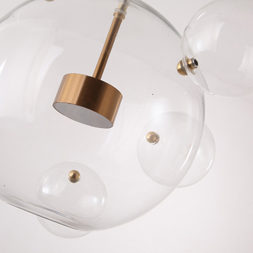 Valentina Modern Bubble Cluster Pendant Light Gold