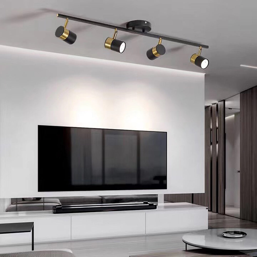 Arisha Semi-Flush Mount Ceiling Light Color Temperature Switchable, 4/5 Head - Neutralighting
