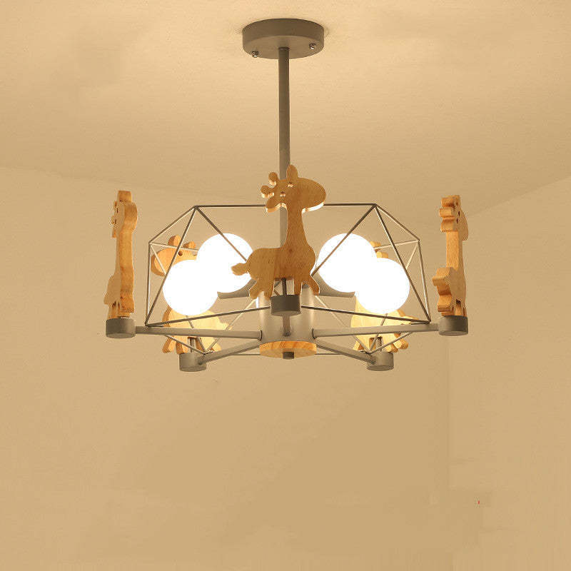 Arisha Giraffes LED Flush Mount Ceiling Light