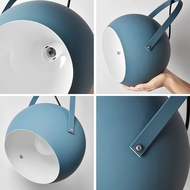 Aira Colorful Art Deco Pendant Light, Spherical, Bedroom - Neutralighting