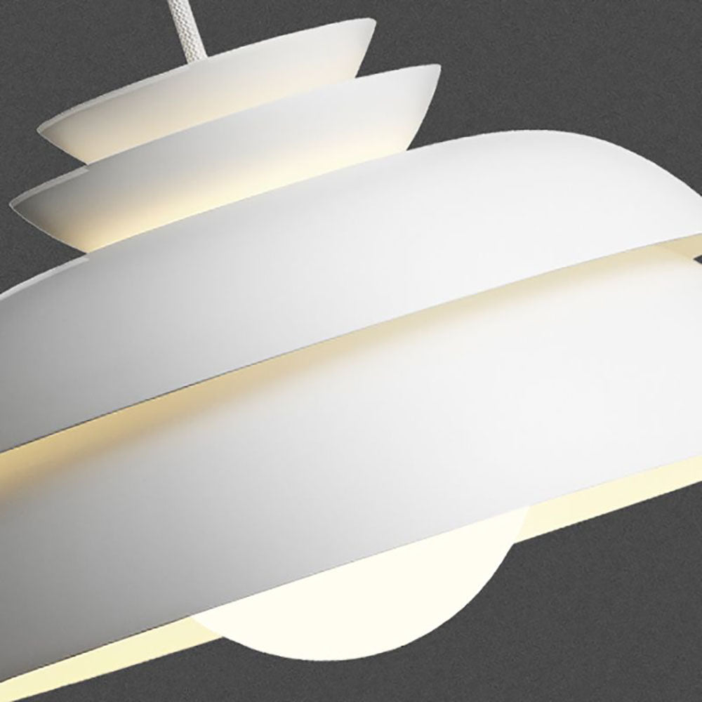 Valentina Modern White Pendant Light, Metal - Neutralighting