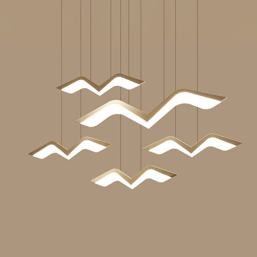 Arisha Seagull Modern Pendant Light, 3 Style - Neutralighting