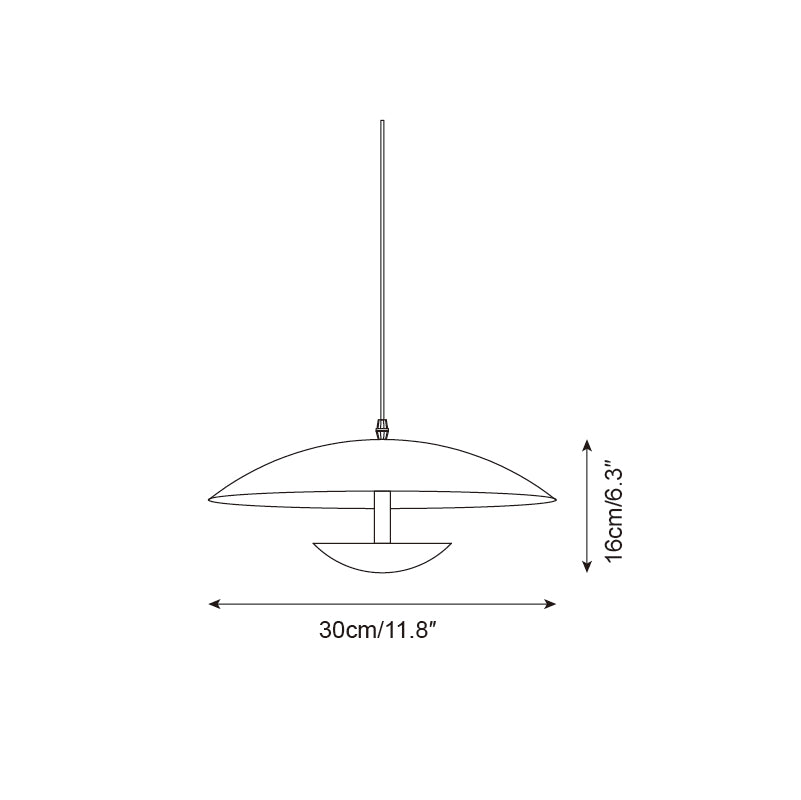 Pylos Minimalist Black Pendant Light - Neutralighting