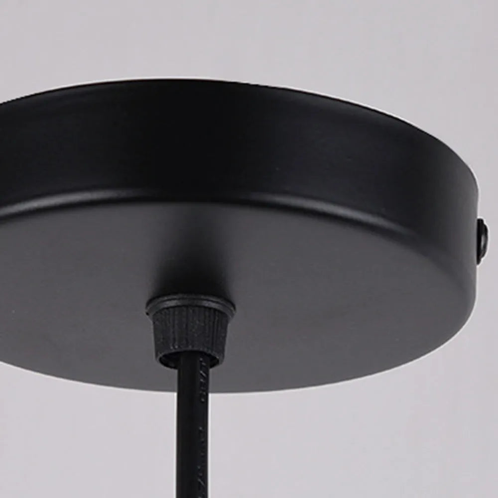 June Globe Glass Pendant Light, Amber/Smoky Grey - Neutralighting