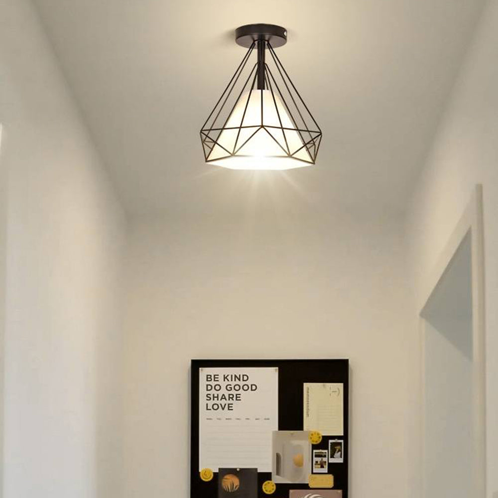 Silva Hallway Flush Mount Celing Light, 2 Colour