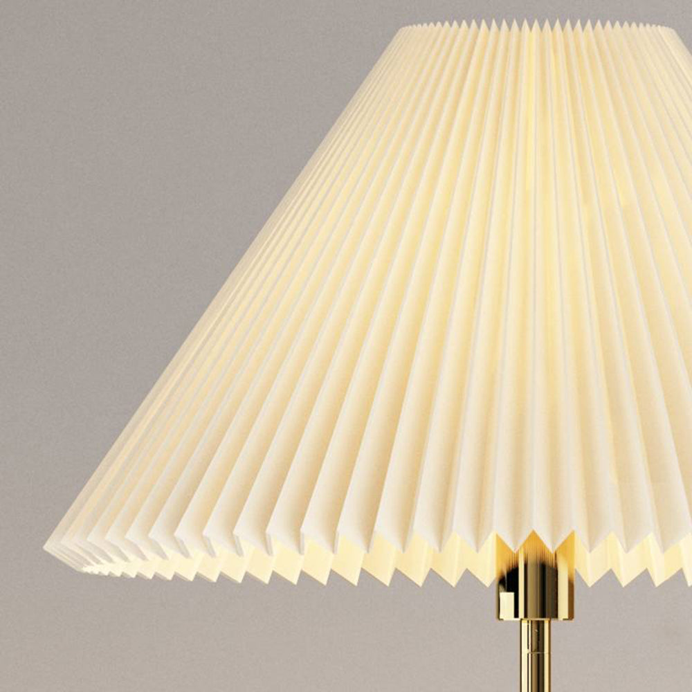 Ozawa Pleated Floor Lamp, 2 Colour - Neutralighting