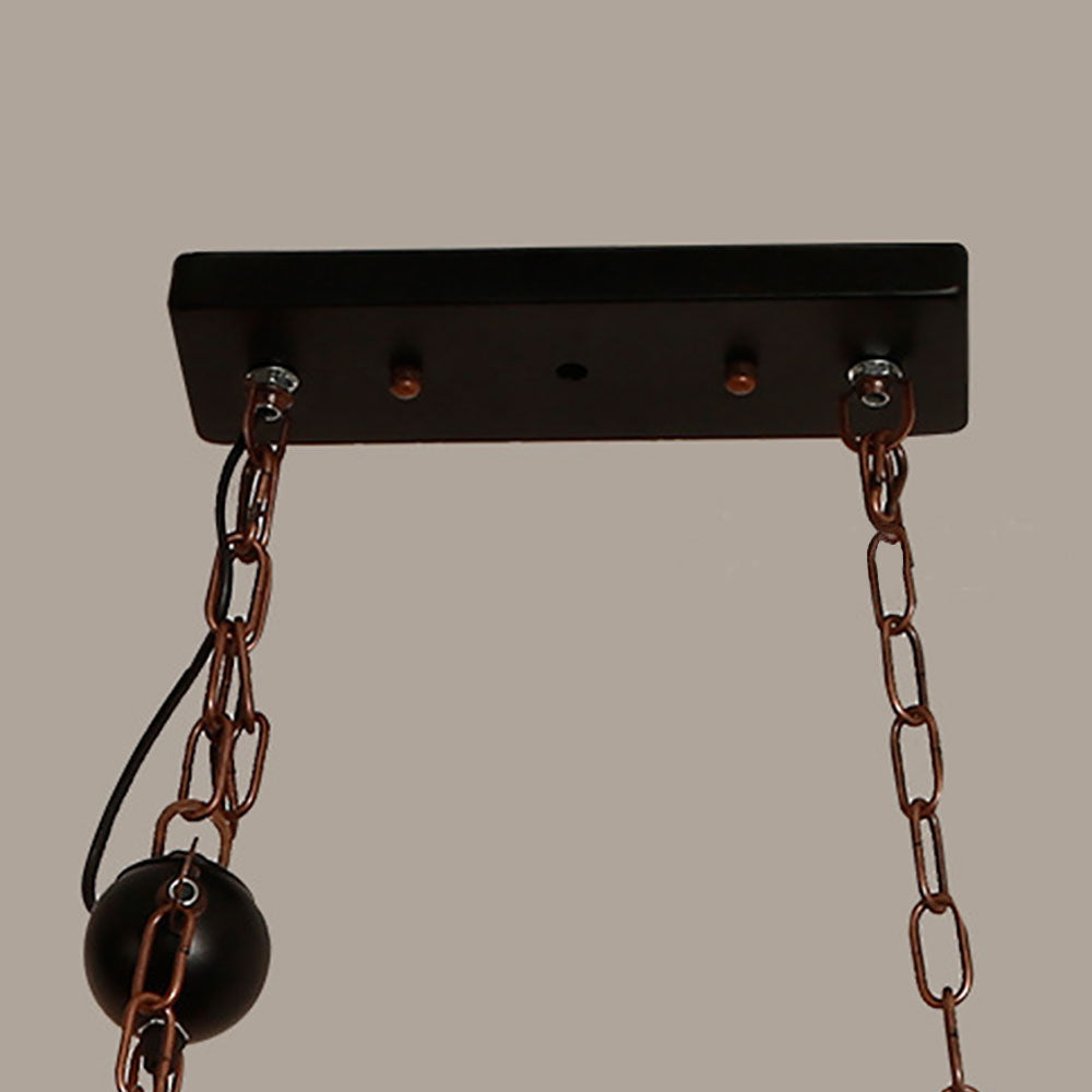 Epoch Farmhouse Guitar Pendant Light, Metal/Wood, Walnut - Neutralighting