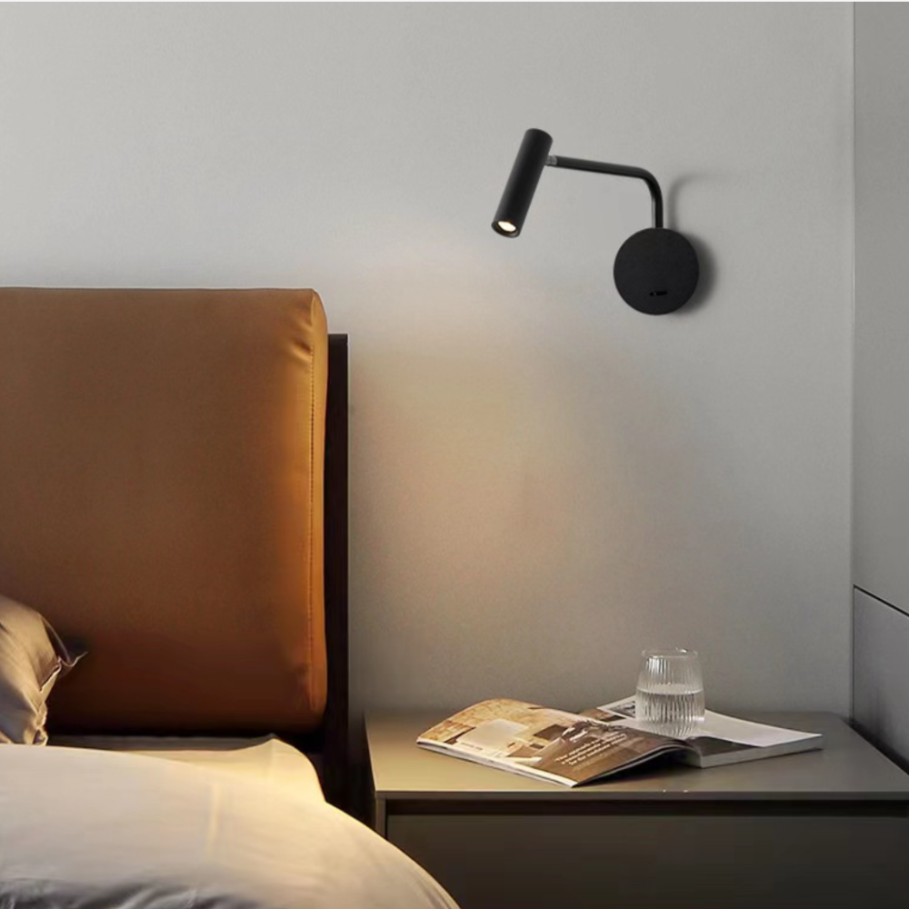 Arisha Wall Lamps Swing Arm Modern, LED Spotlight Corridor - Neutralighting