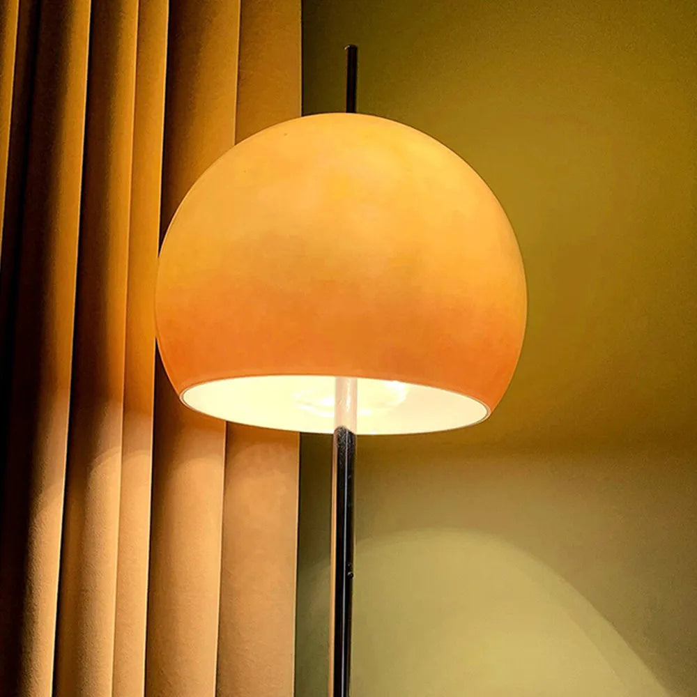 Mira Sunset Dome Glass Floor Lamp - Neutralighting