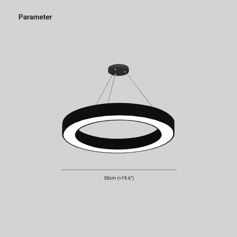 Arisha Minimalist Ring Pendant Light, Bedroom - Neutralighting