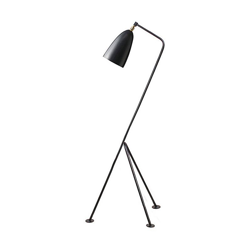 Morandi Modern Metal Cup Black Floor Lamp, Multi Colors - Neutralighting