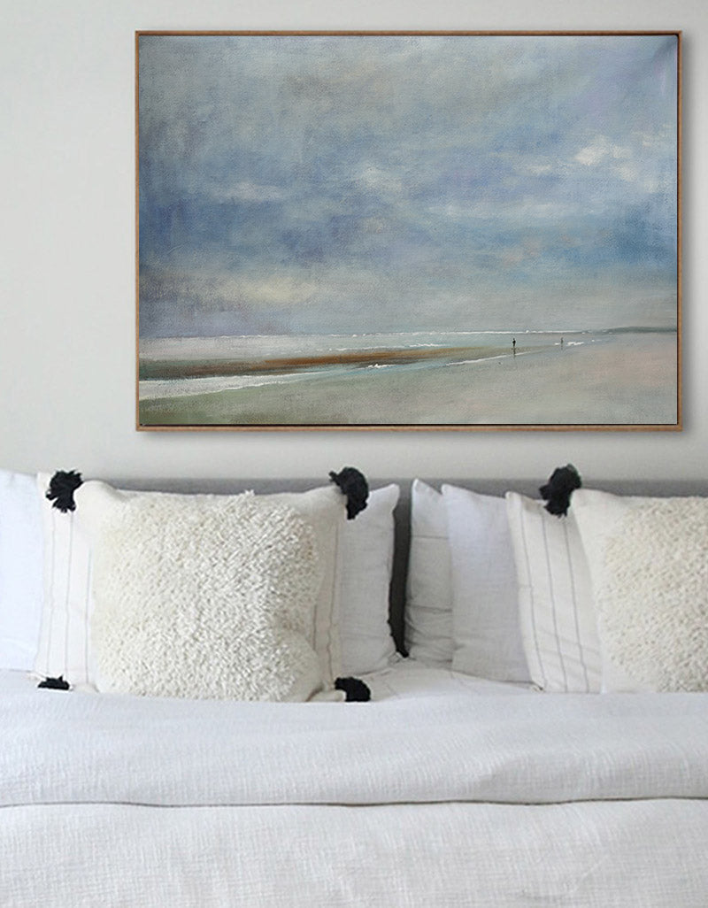 Seaside Scenery Abstract Painting ABSH10 - Neutralighting