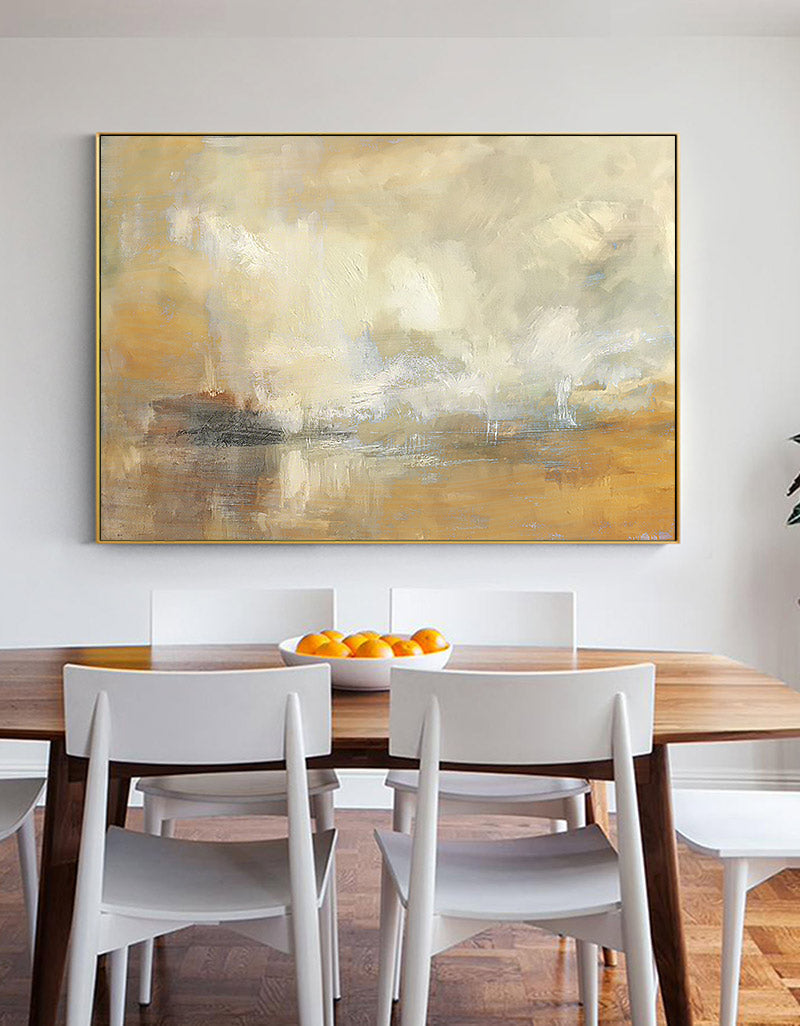 Seascape Abstract Painting ABSH22 - Neutralighting