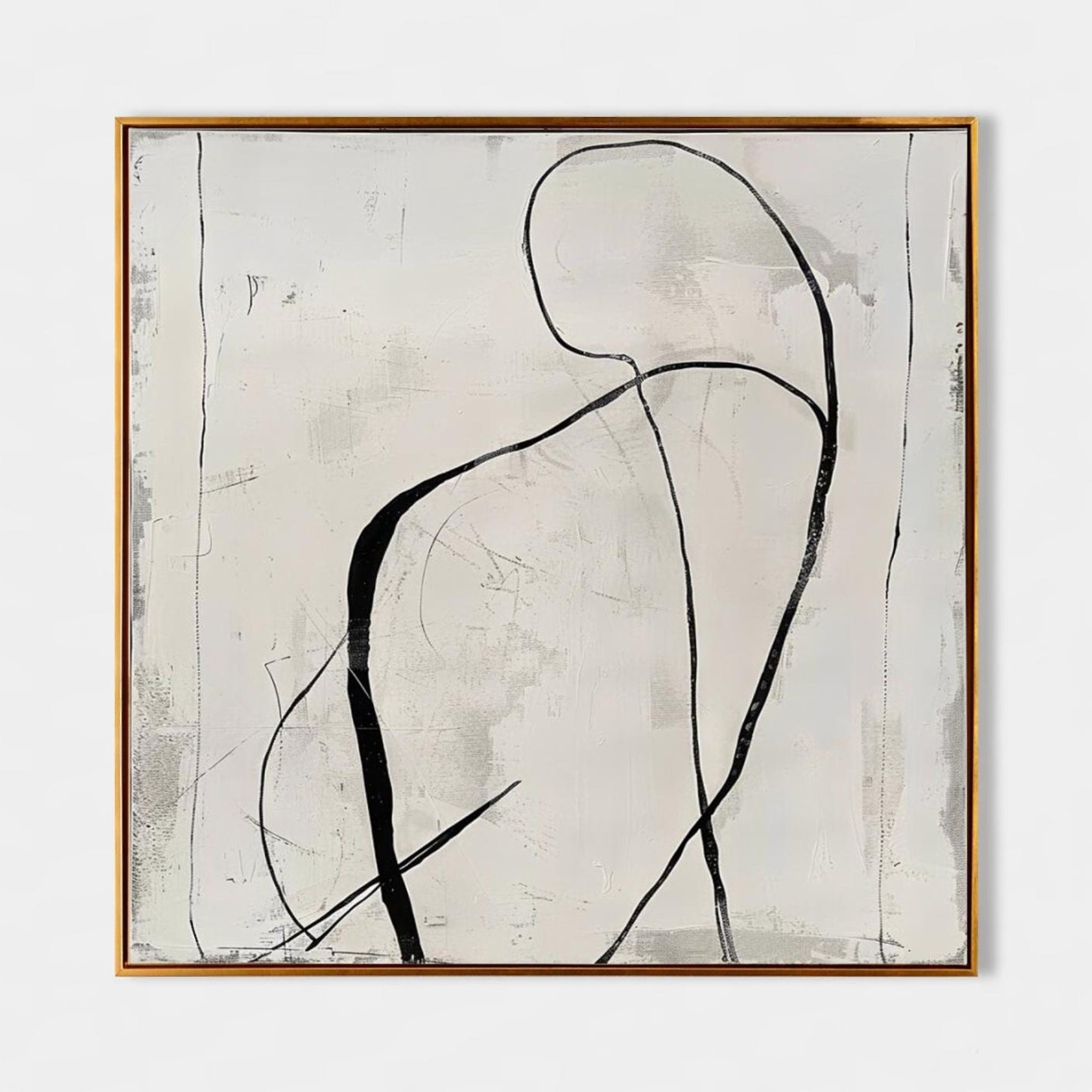 Wall Art Minimalist Abstract Figure