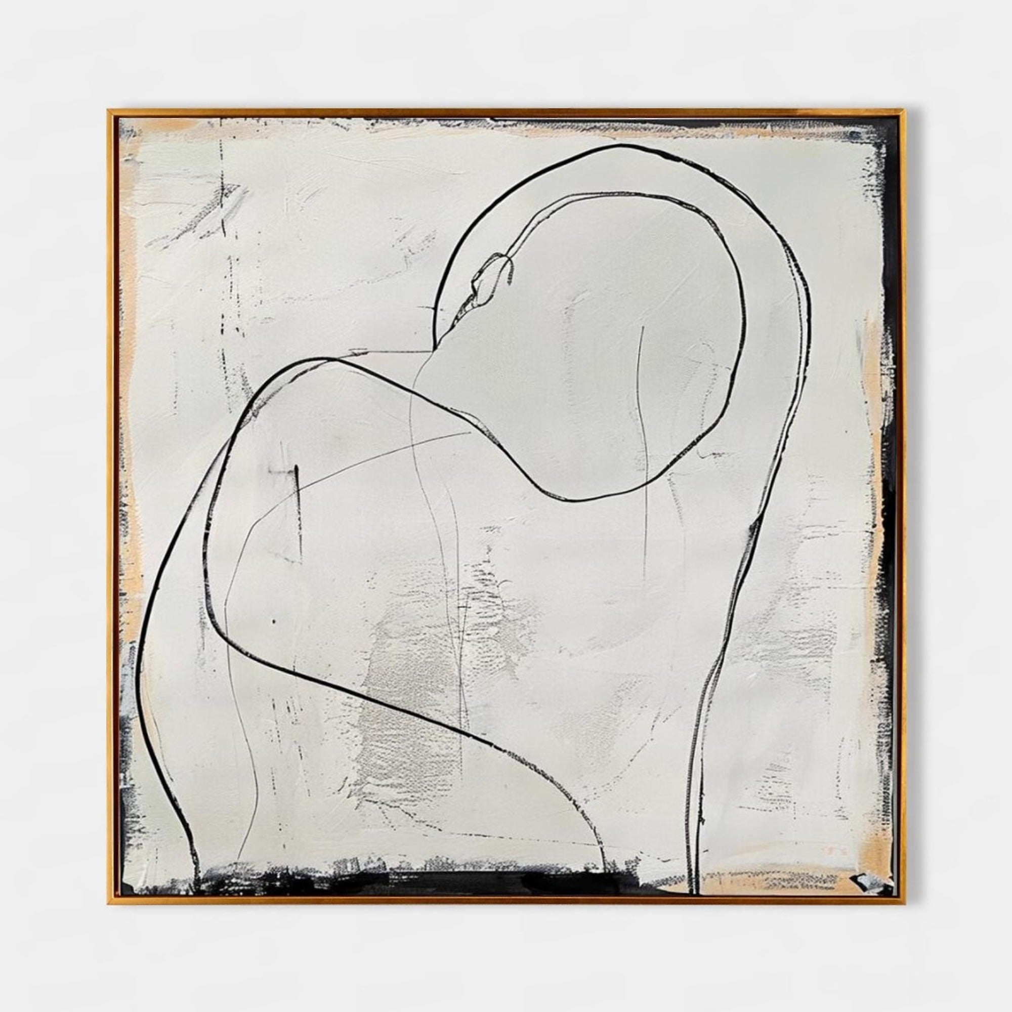 Wall Art Minimalist Embrace Abstract