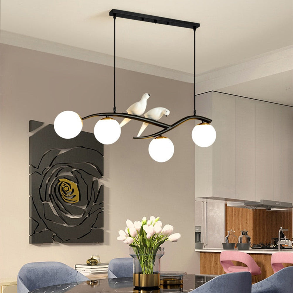 Arisha Mondern Bird Pendant Light, 2 Colour - Neutralighting