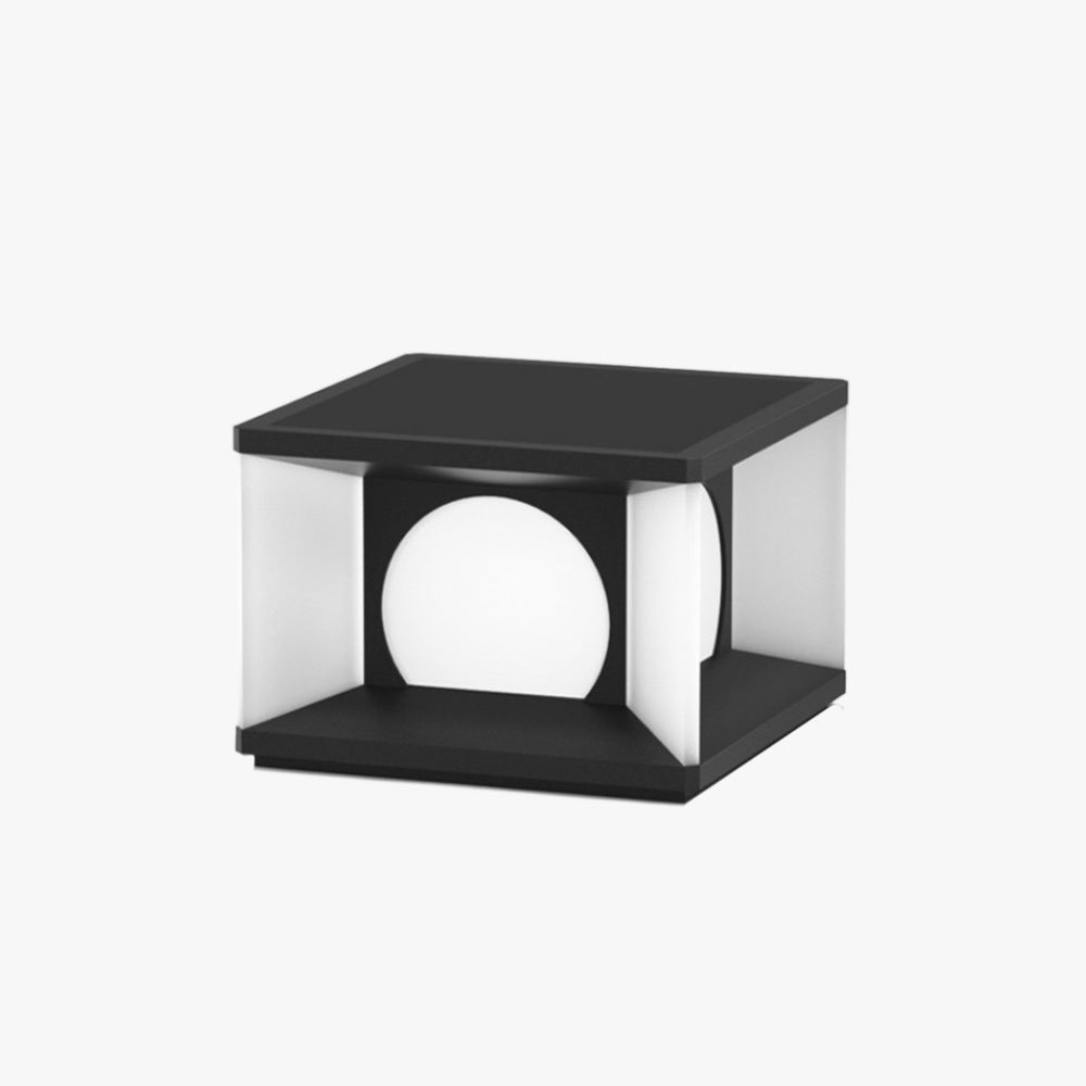 Aria Modern Square Metal Outdoor Light Post - Neutralighting